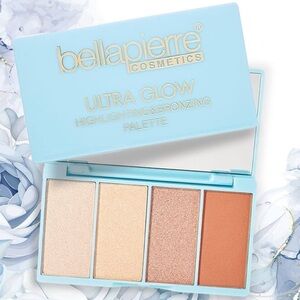 BELLAPIERRE Ultra Glow Highlighting & Bronzing Palette